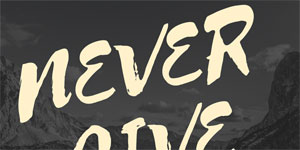 never
